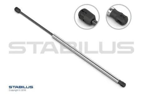 Gas Spring, boot-/cargo area. Газовая пружина, крышка багажник STABILUS 034760