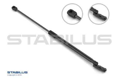 Gas Spring, boot-/cargo area. Газовая пружина, крышка багажник STABILUS 762433