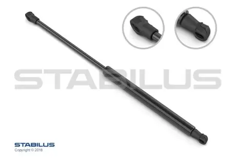 Gas Spring, boot-/cargo area. Газовая пружина, крышка багажник STABILUS 852518