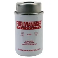 Фильтр топливный сепаратор, элемент. Фільтр паливний, елемент. Fuel filter, water separator, element STANADYNE 31875
