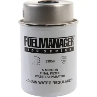 Фильтр топливный сепаратор, элемент. Фільтр паливний, елемент. Fuel filter, water separator, element STANADYNE 33959