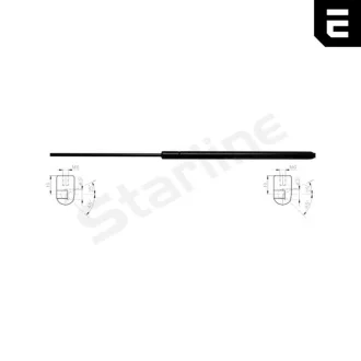 Амортизатор багажника STARLINE 6631803