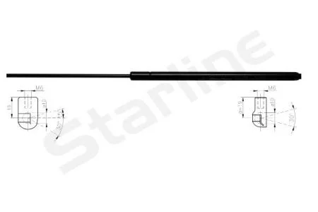 Амортизатор багажника STARLINE 7637800