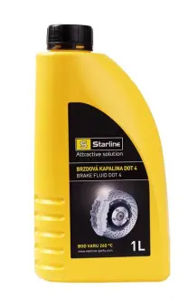 Рідина гальмівна, DOT4, 1L STARLINE ACST029