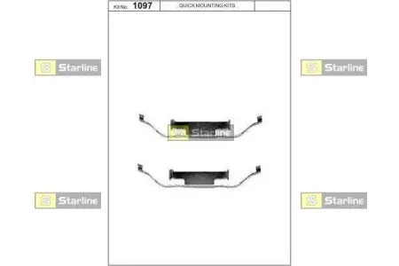 Датчик зносу колодок STARLINE BDPR46