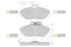 Гальмівні колодки дискові STARLINE BDS041 (фото 3)