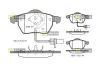 Гальмівні колодки дискові STARLINE BDS301 (фото 3)