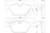 Гальмівні колодки дискові STARLINE BDS359 (фото 2)
