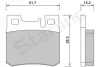тормозные колодки дисковые STARLINE BD S385 - фото 3