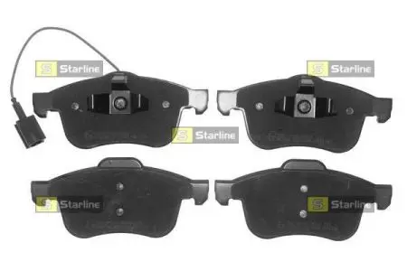 Гальмівні колодки дискові STARLINE BDS712
