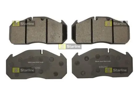 КМП гальмівних колодок STARLINE BDT006