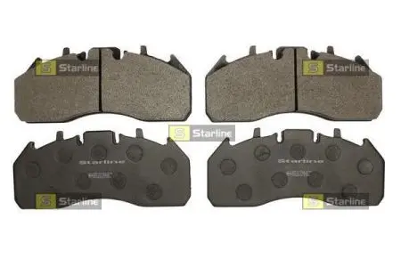 КМП гальмівних колодок STARLINE BDT011