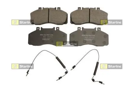Комплект тормозных колодок, дисковый тормоз STARLINE BDT014