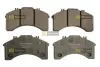 Комплект тормозных колодок, дисковый тормоз STARLINE BDT033 (фото 1)