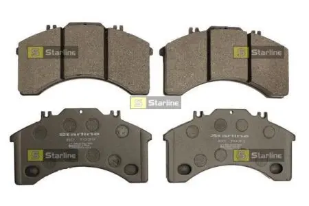 Комплект тормозных колодок, дисковый тормоз STARLINE BDT033