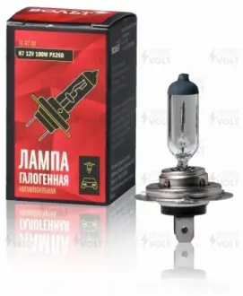 Лампа галогенна H7 12V 100W PX26d StartVOLT STARTVOLT VLH708