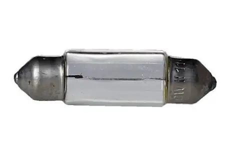 Лампа розжарювання 12V C10W T11x38 SV8.5-8 (38мм) салон, ном.знак (кратно 10) StartVOLT STARTVOLT VLSV8512