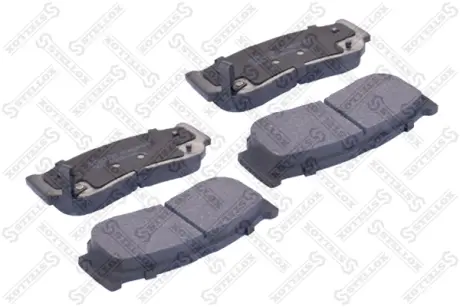Колодки гальмівні задні (диск) STELLOX 000001BSX