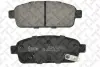 Комплект тормозных колодок, дисковый тормоз STELLOX 000022BSX (фото 1)