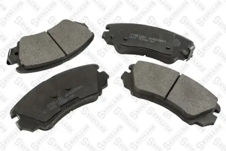 Колодки гальмівні передні (диск) STELLOX 000035BSX