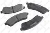 Комплект тормозных колодок, дисковый тормоз STELLOX 000058BSX (фото 1)