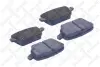 Комплект тормозных колодок, дисковый тормоз STELLOX 000091SX (фото 1)