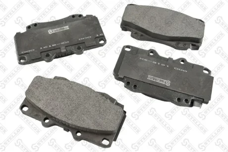 Колодки гальмівні передні (диск) STELLOX 000161BSX