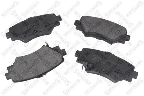 Колодки гальмівні задні (диск) STELLOX 000657BSX