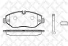 Комплект тормозных колодок, дисковый тормоз STELLOX 001093BSX (фото 1)