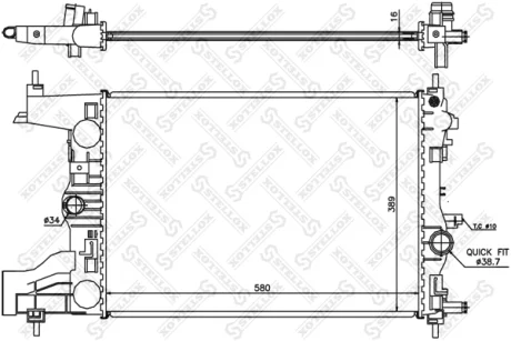Автозапчасть STELLOX 1026032SX