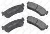 Комплект тормозных колодок, дисковый тормоз STELLOX 1059000SX (фото 2)