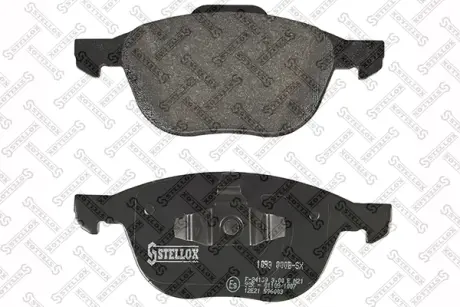 Колодки гальмівні передні (диск) STELLOX 1093000BSX