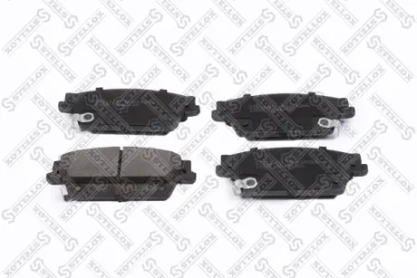 Комплект тормозных колодок, дисковый тормоз STELLOX 1098004BSX
