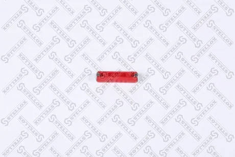 Запобіжник 16A пальчиковий (червоний) пластиковий STELLOX 2107932SX