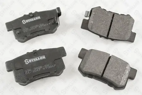 Комплект тормозных колодок, дисковый тормоз STELLOX 336002BSX