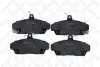 Комплект тормозных колодок, дисковый тормоз STELLOX 348002BSX (фото 1)