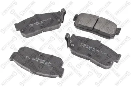 Комплект тормозных колодок, дисковый тормоз STELLOX 377022SX