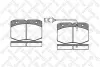 Комплект тормозных колодок, дисковый тормоз STELLOX 446002SX (фото 1)