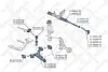 Осевой шарнир, рулевая тяга STELLOX 5500947SX (фото 2)