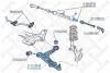 Рычаг независимой подвески колеса, подвеска колеса STELLOX 5702027SX (фото 2)