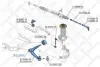 Подвеска, рычаг независимой подвески колеса STELLOX 7421738SX (фото 2)