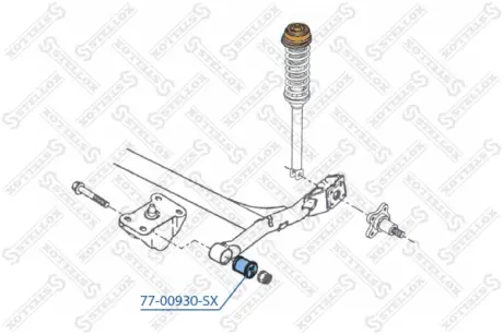 Подвеска, рычаг независимой подвески колеса STELLOX 7700930SX