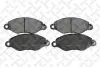 Комплект тормозных колодок, дисковый тормоз STELLOX 783012BSX (фото 1)
