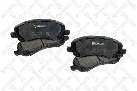 Комплект тормозных колодок, дисковый тормоз STELLOX 815002BSX