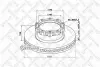 Тормозной диск STELLOX 8500712SX (фото 1)