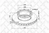 Тормозной диск STELLOX 8500715SX (фото 1)