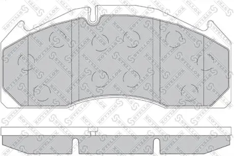 Комплект тормозных колодок, дисковый тормоз STELLOX 8501423SX