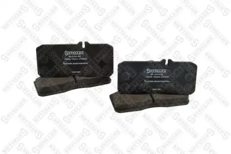 Комплект тормозных колодок, дисковый тормоз STELLOX 8511410SX