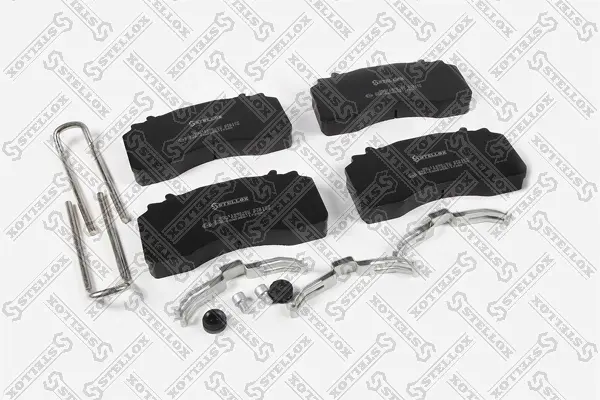 Комплект тормозных колодок, дисковый тормоз STELLOX 8511480SX (фото 1)