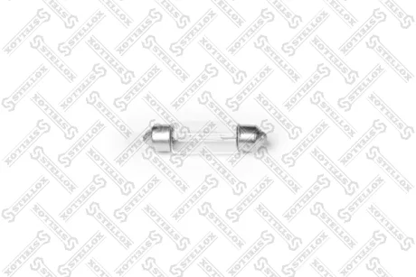 Автолампа (підсвічування номера) C10W 12V 10W (тип SV8.5) STELLOX 9939056SX